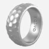 Forged Silver Ring -Silicone Jewelry & Accessories 33990 AS SHOWN l