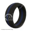 QALO Men's Thin Blue Line Pinstripe Silicone Ring -Silicone Jewelry & Accessories 7180017