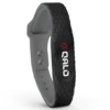 QALO ID Powered By MyID -Silicone Jewelry & Accessories Accessories.QALOID.Black .Front