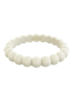 Women's Stackable Bead Silicone Ring -Silicone Jewelry & Accessories Bead.Sand .Front