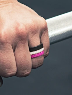 Women's Stackable Chevron Silicone Ring -Silicone Jewelry & Accessories Chevron.Lifestyle2