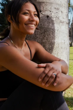 Duo Women's Modern Silicone Ring -Silicone Jewelry & Accessories Duo.Hover