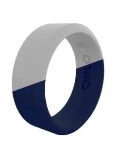 Duo Men's Modern Silicone Ring