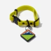 Electric QALO Collar & Neon Mountain TraQ Dog ID Tag Set -Silicone Jewelry & Accessories ElectricCollarandtraq