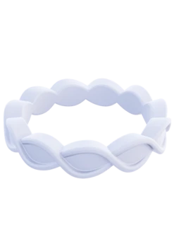 Women's Eternity Silicone Ring -Silicone Jewelry & Accessories Eternity.PastelBlue.Front a2777c53 e141 4427 8ead f9d474161e5b