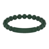 Eva Shockey Tranquil Bracelet -Silicone Jewelry & Accessories EvaShockeyForestGreenTranquilBracelet.front