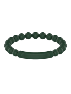 Eva Shockey Tranquil Bracelet -Silicone Jewelry & Accessories EvaShockeyForestGreenTranquilBracelet.front e6e2f0ea a438 4d39 81bc 336562bfd62a
