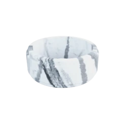 Men's White Marble Step Edge Silicone Ring -Silicone Jewelry & Accessories Mens StepEdge Marble Front Customize Trans 1