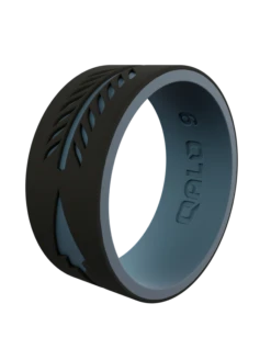 Men's Strata Arrow Silicone Ring