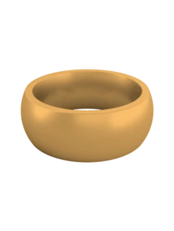 Men's Metallic Classic Silicone Ring -Silicone Jewelry & Accessories Mens.Classic.Metallic.Gold .CMZ