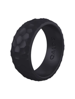 Men's Metallic Forged Silicone Ring -Silicone Jewelry & Accessories Mens.Forged.Tungsten.Angle