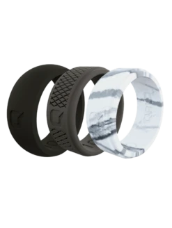 Men's Classics Silicone Ring Gift Set -Silicone Jewelry & Accessories MensClassics.GiftSets.2