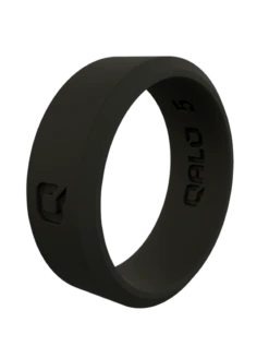 Pink Modern Silicone Ring -Silicone Jewelry & Accessories Modern.Black .Angle