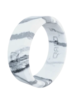 Pink Modern Silicone Ring -Silicone Jewelry & Accessories Modern.Marble.Angle