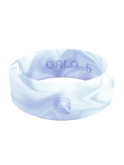 Pink Modern Silicone Ring -Silicone Jewelry & Accessories Modern.PurpleMarble.Front c0e8e96c 815f 4e59 bfc5 22f75948014f