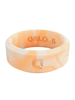 Pink Modern Silicone Ring -Silicone Jewelry & Accessories Modern.TangerineQuartz.Front f0f16da9 7918 4e09 98b8 96bfd6fb607c
