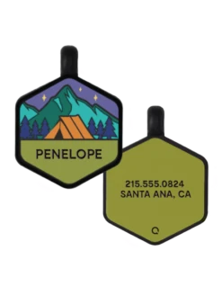 Base Camp Silicone Dog ID Tag -Silicone Jewelry & Accessories Outdoors.BaseCamp.CMZ
