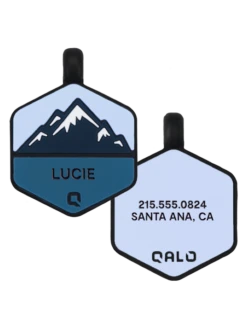 Frost Mountain Silicone Dog ID Tag