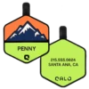 Neon Mountain Silicone Dog ID Tag -Silicone Jewelry & Accessories Outdoors.NeonMountain.CMZ 366cfcf5 59e8 4c8b 9792 c6bc124223a9