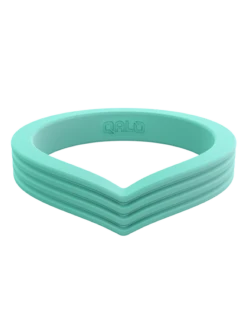 Women's Stackable Peak Silicone Ring -Silicone Jewelry & Accessories Peak.TurquoiseRush.Front f4a6c5cc 15e2 497a a0ab 346274b9216f