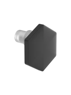 Ion Earrings -Silicone Jewelry & Accessories QALO Ion Earring Black Angle