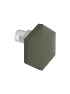 Ion Earrings -Silicone Jewelry & Accessories QALO Ion Earring Sage Angle f538b569 2c0b 4c8a a01a 37f4e9ec3e78