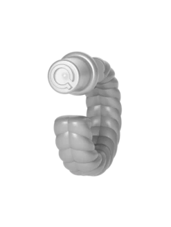 Lariat Earrings -Silicone Jewelry & Accessories QALO Lariat Earring Silver Back