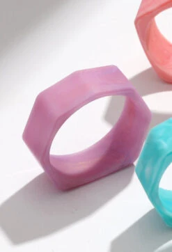 Women’s Natural Stone Lake Silicone Ring -Silicone Jewelry & Accessories QALO NaturalStone Lake Amethyst Hover 8e11bb16 b841 4b1c 9507 4839f0f07adb