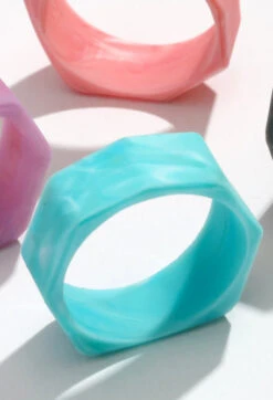 Women’s Natural Stone Lake Silicone Ring -Silicone Jewelry & Accessories QALO NaturalStone Lake Turquoise Hover 83224ae9 013e 415a 8b02 29b7f8b89a93