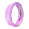 Women’s Natural Stone Modern Silicone Ring -Silicone Jewelry & Accessories QALO NaturalStone Modern Amethyst Angle Trans 7f4a1d59 0ab8 4bcd ace1 3a3db9532f9e