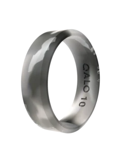 Women’s Natural Stone Modern Silicone Ring -Silicone Jewelry & Accessories QALO NaturalStone Modern Granite Angle Trans