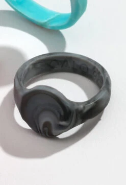 Women’s Natural Stone Signet Silicone Ring -Silicone Jewelry & Accessories QALO NaturalStone Signet Granite Hover b9c78a8b 19d4 4610 ab12 147ce2c05cd1