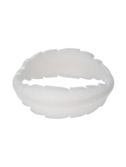 Women's Pearl Serene Ring -Silicone Jewelry & Accessories QALO Serene Pearl Front 13317e0b 2c7e 4d1a 91e5 87b688bf4d30