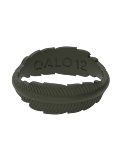 Women's Pearl Serene Ring -Silicone Jewelry & Accessories QALO Serene Sage Front 3a219948 8062 4e58 97d5 6b1664c89c53