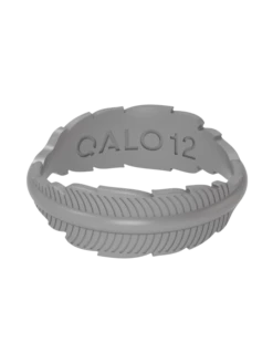 Women's Serene Ring -Silicone Jewelry & Accessories QALO Serene Silver Front