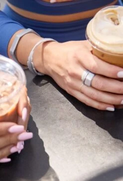 Women's Serene Ring -Silicone Jewelry & Accessories QALO Serene Silver Hover