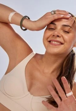 Women's Serene Bracelet -Silicone Jewelry & Accessories QALO Serene Bracelet Pearl Hover