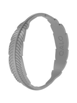 Women's Serene Bracelet -Silicone Jewelry & Accessories QALO Serene Bracelet Silver Angle