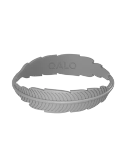 Women's Serene Bracelet -Silicone Jewelry & Accessories QALO Serene Bracelet Silver Front