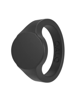 Men's Signet Silicone Ring