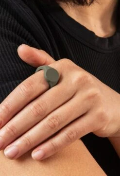 Women's Signet Ring -Silicone Jewelry & Accessories QALO Signet Sage Hover
