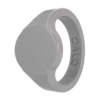 Women's Signet Ring -Silicone Jewelry & Accessories QALO Signet Silver Angle