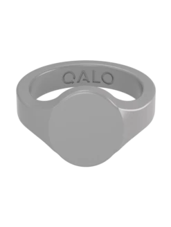 Women's Signet Ring -Silicone Jewelry & Accessories QALO Signet Silver Front