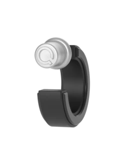 Step Earrings -Silicone Jewelry & Accessories QALO StepEdge Earring Black Back