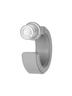 Step Earrings -Silicone Jewelry & Accessories QALO StepEdge Earring Silver Back