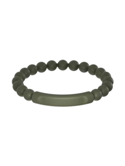 Women's Tranquil Bracelet -Silicone Jewelry & Accessories QALO Tranquil Bracelet Sage Front