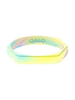 Women's Tie Dye Lake Bracelet -Silicone Jewelry & Accessories QALO WOMENLAKEBRACELET RainbowCloud Front 3971ab2d d0c5 44ba 8cae dc78bfc1e83a