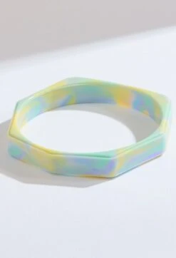 Women's Tie Dye Lake Bracelet -Silicone Jewelry & Accessories QALO WOMENLAKEBRACELET RainbowCloud Hover