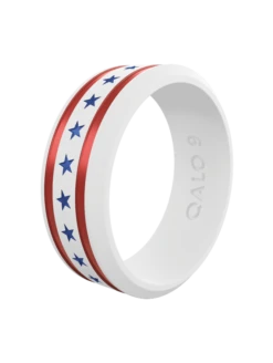 Folds Of Honor Stars And Stripes Modern Ring