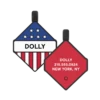 Folds Of Honor Diamond Dog ID Tag -Silicone Jewelry & Accessories QLO FoldsofHonor DogTag Flag Diamond CMZ Example
